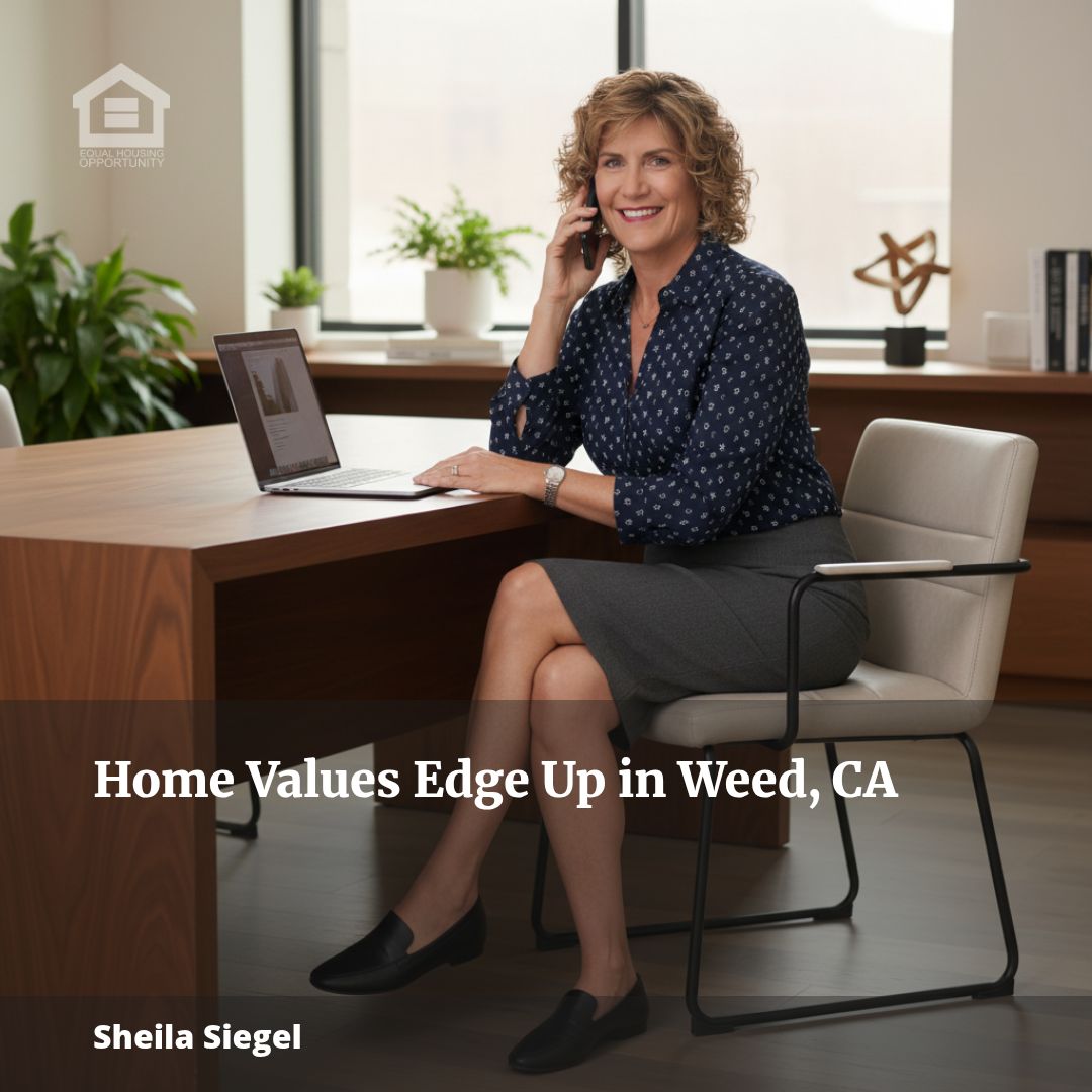 Home Values Edge Up in Weed, CA