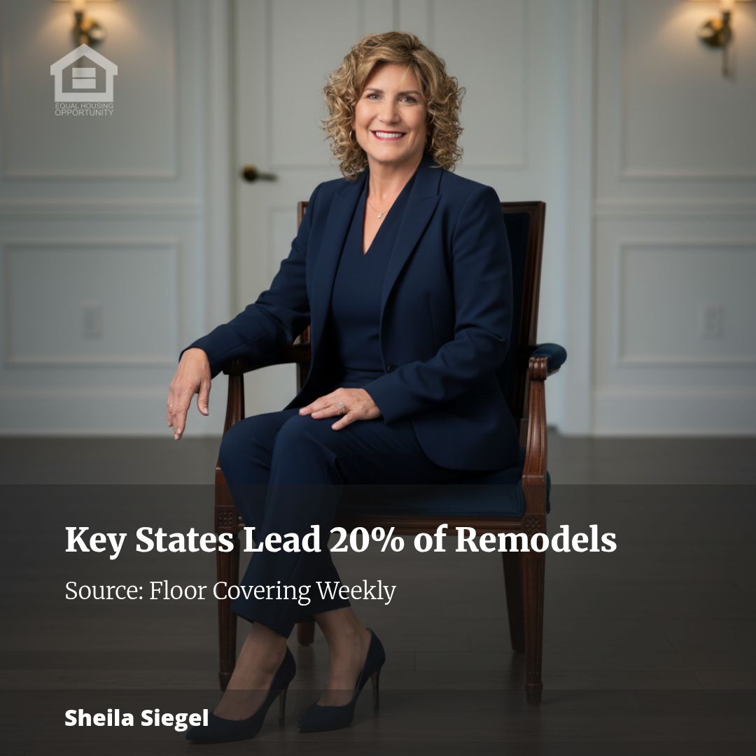 Several States Drive 20 Percent of Remodel Activity